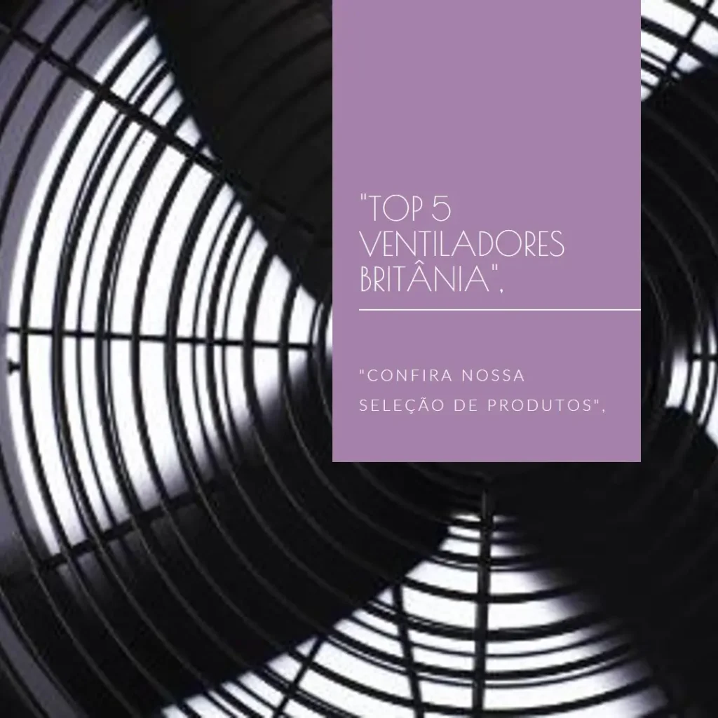 Top 5 ventilador Britania 30 cm
