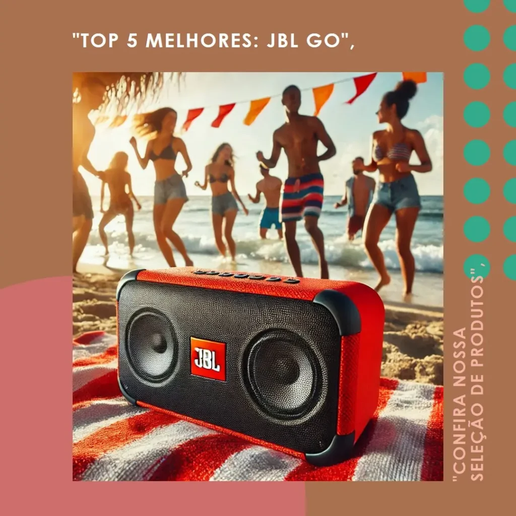 Lista de 5 Melhores: JBL go JBL