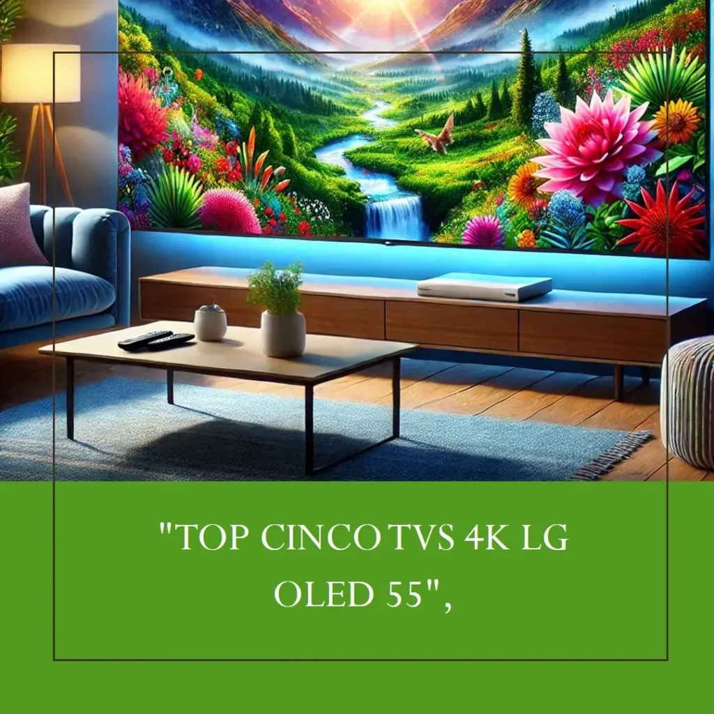 Top Cinco TV 4k lg oled 55