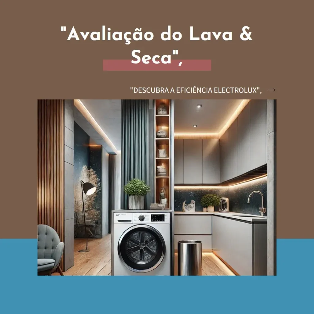 Lava & Seca Electrolux 11 Kg Ultimate Care com 15 Programas