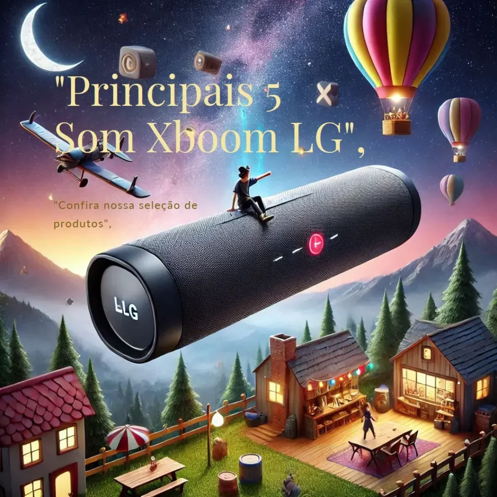 Principais 5 som Xboom da LG