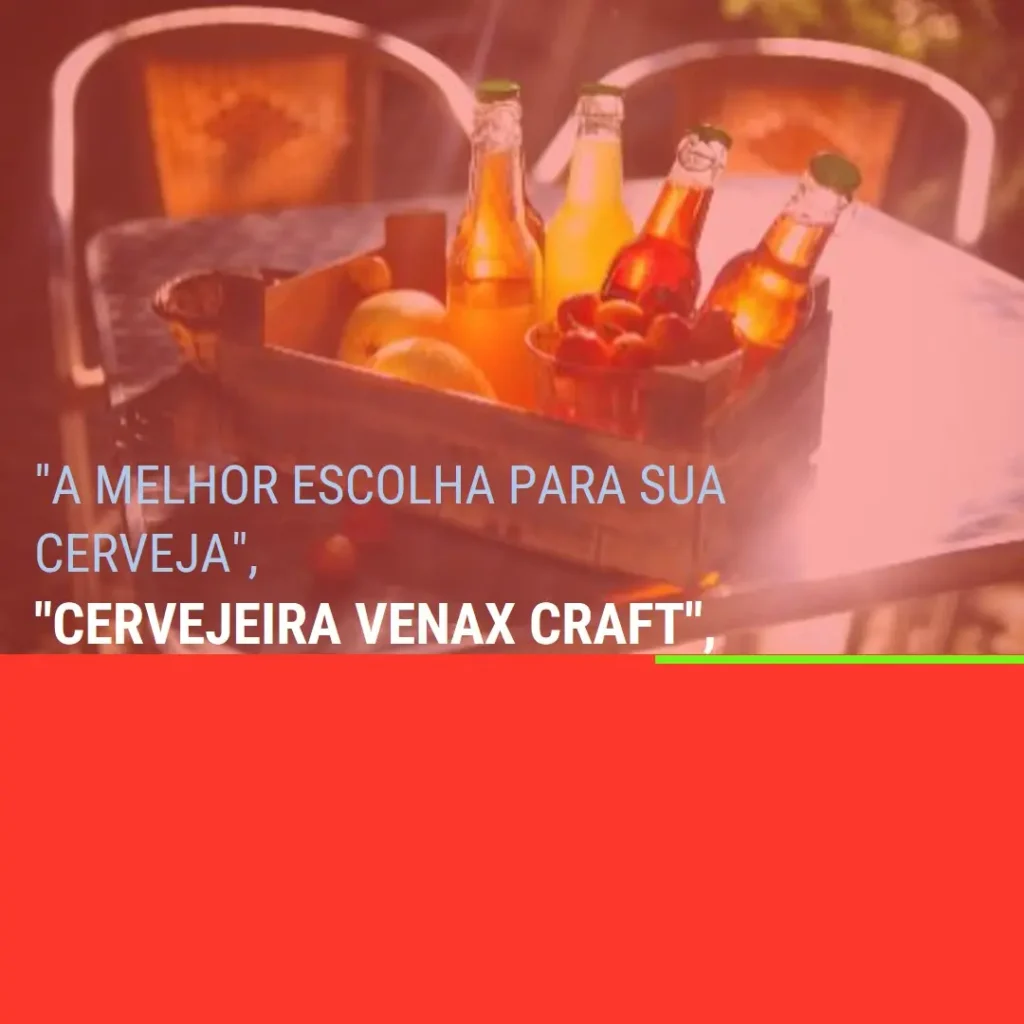 Cervejeira Venax Craft Beer 100 Litros: Controle Digital e Iluminação LED