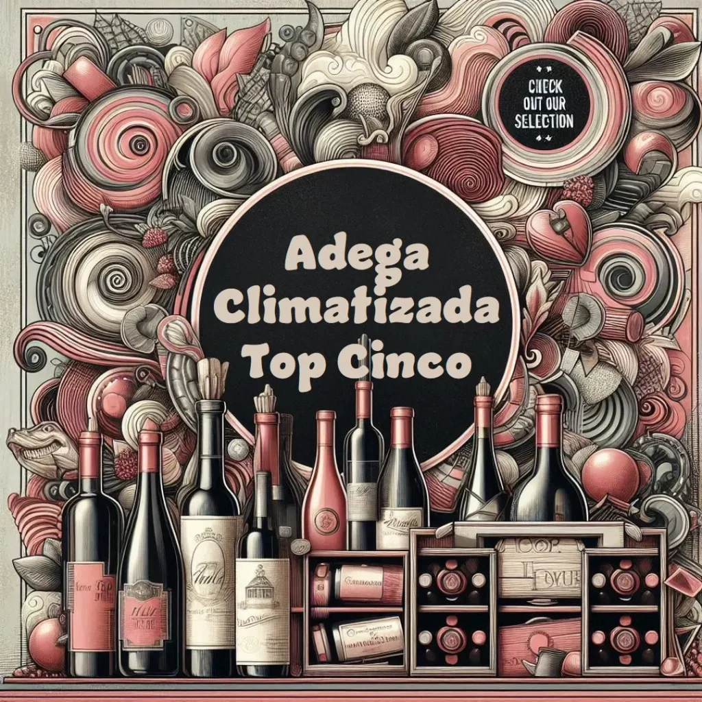 Top Cinco adega climatizada 24 garrafas