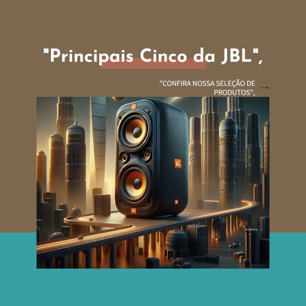 Principais Cinco caixa de som JBL partybox encore