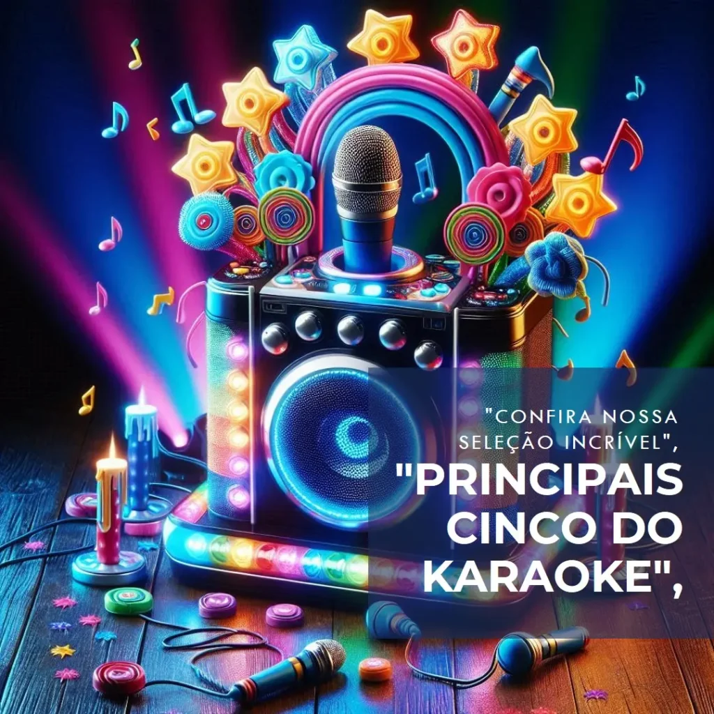 Principais Cinco karaoke JBL
