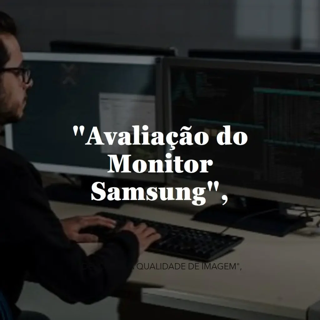 Monitor Samsung Viewfinity S5 34" WQHD Ultrawide: Desempenho e Qualidade Visual