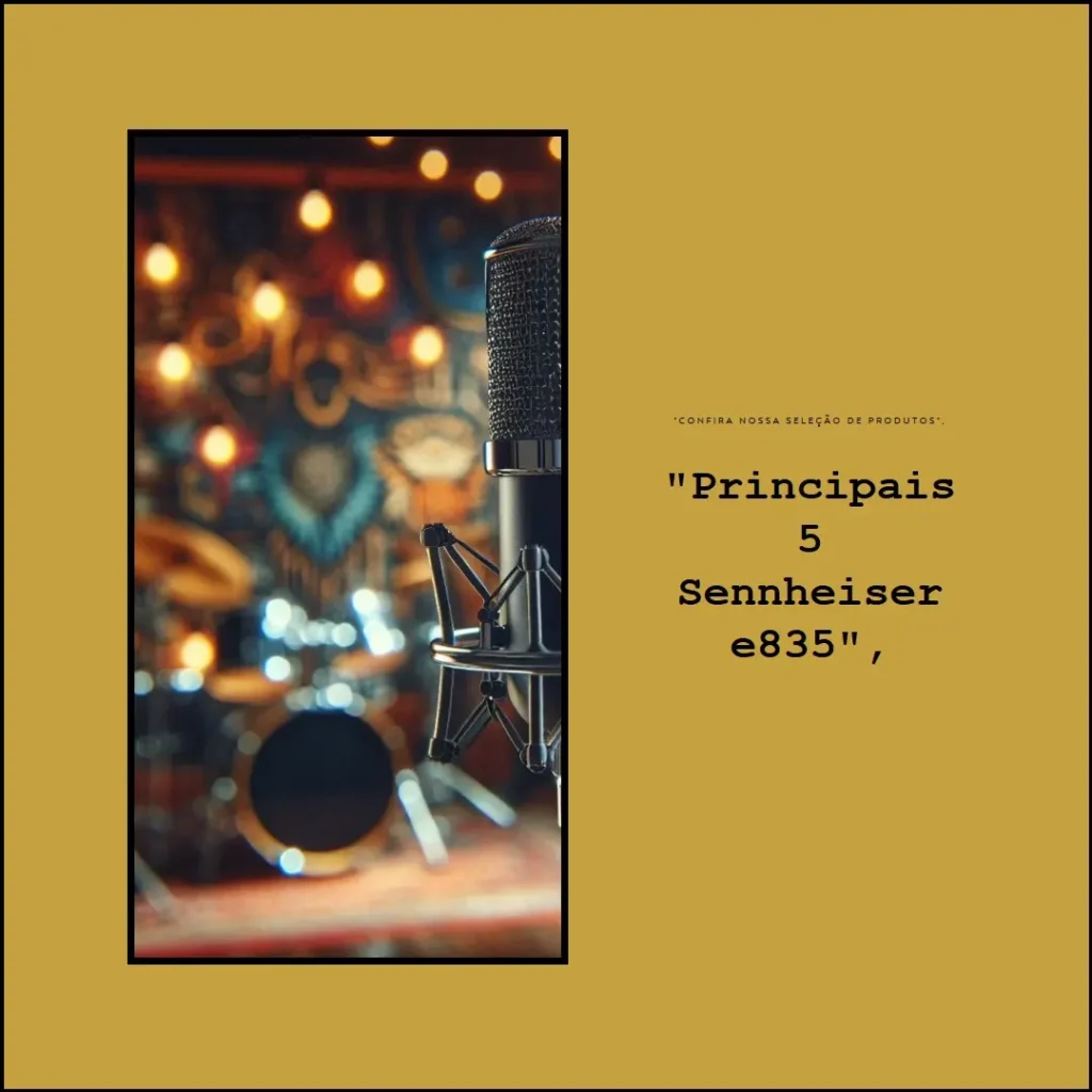Principais 5 Sennheiser e835