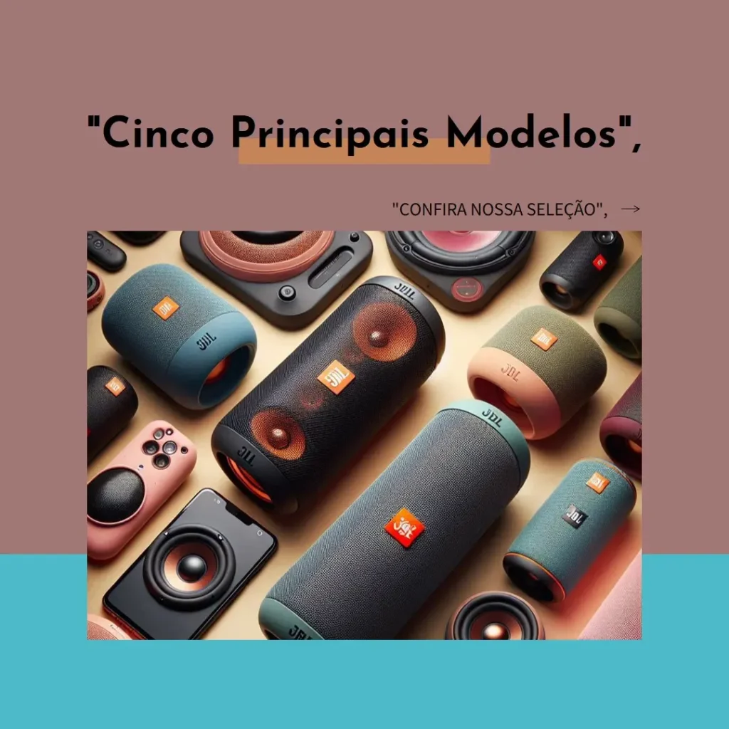 Cinco Principais Modelos de JBL GO 4