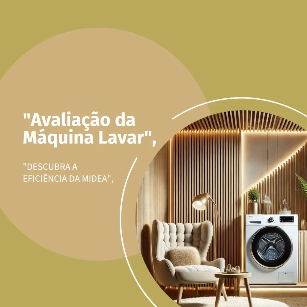 Máquina de Lavar 11kg Midea HealthGuard Titanium Conectada