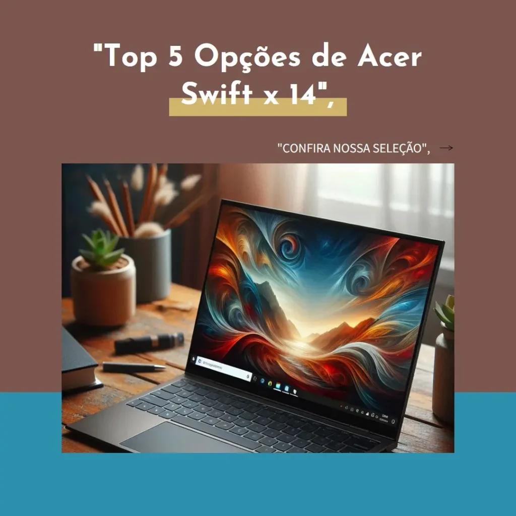 Top 5 Opções de Acer Swift x 14