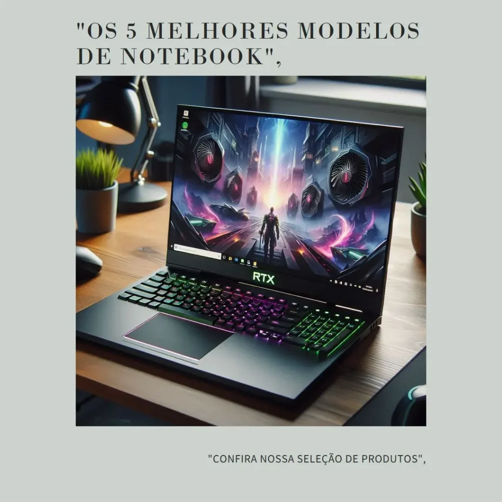 Os 5 Melhores Modelos de notebook rtx