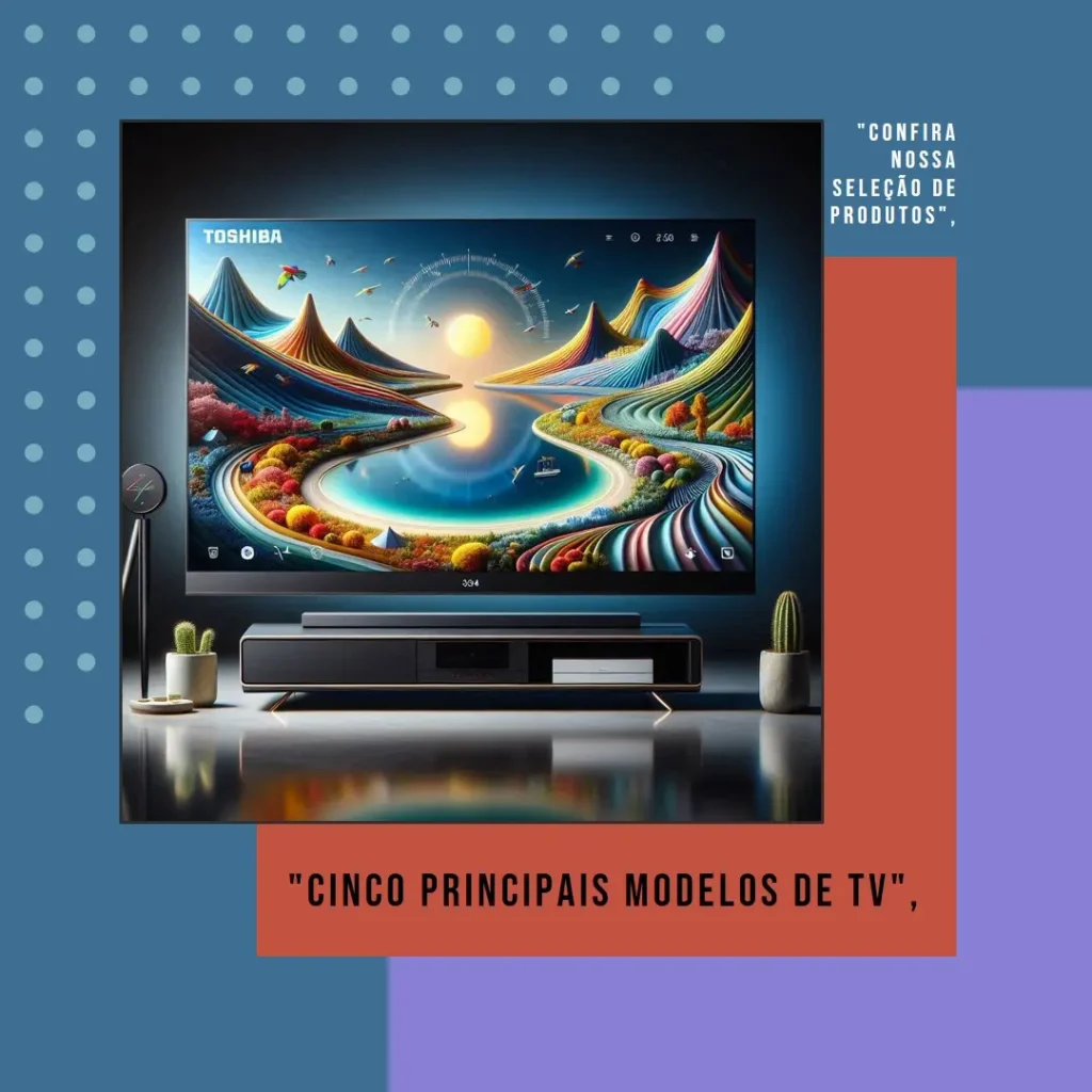Cinco Principais Modelos de TV Toshiba 55