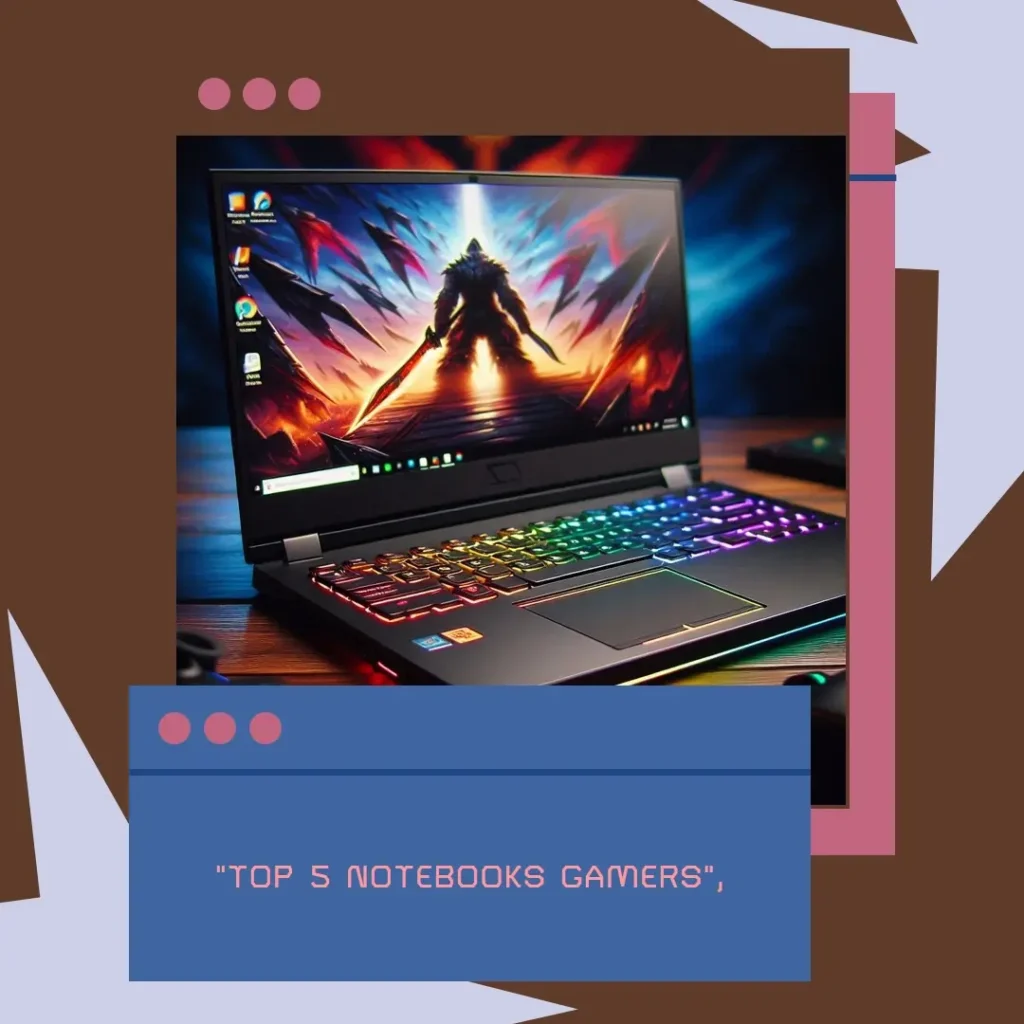 Lista de 5 Melhores: notebook gamer 3050