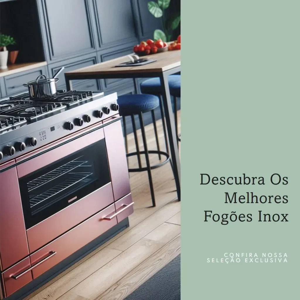 Principais Cinco fogão inox 5 bocas