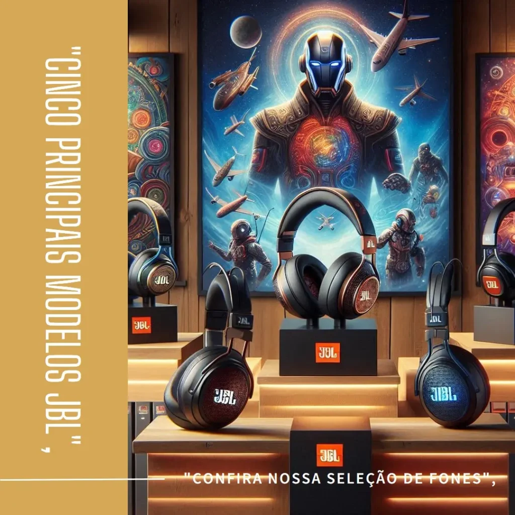 Cinco Principais Modelos de fone JBL wave