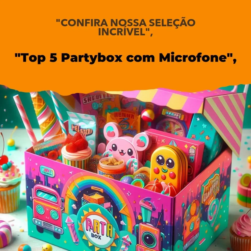 Lista de 5 Melhores: partybox com microfone