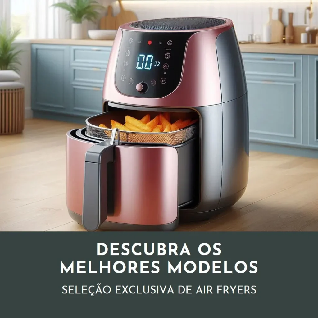 Cinco Principais Modelos de fritadeira air fryer britânia