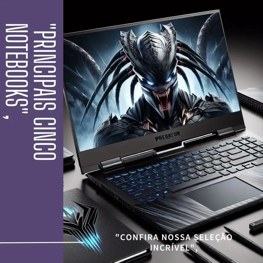 Principais Cinco Predator notebook
