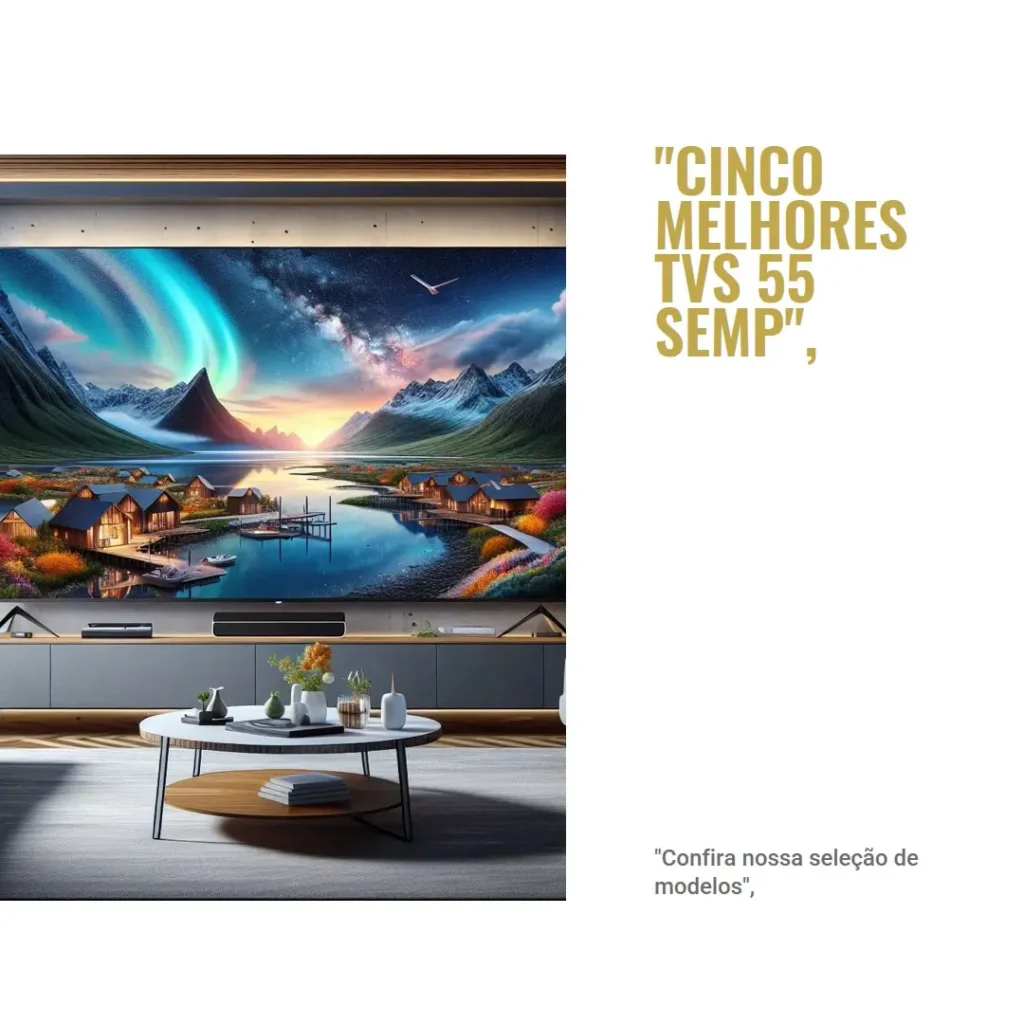 Cinco Melhores Modelos de TV 55 Semp Toshiba