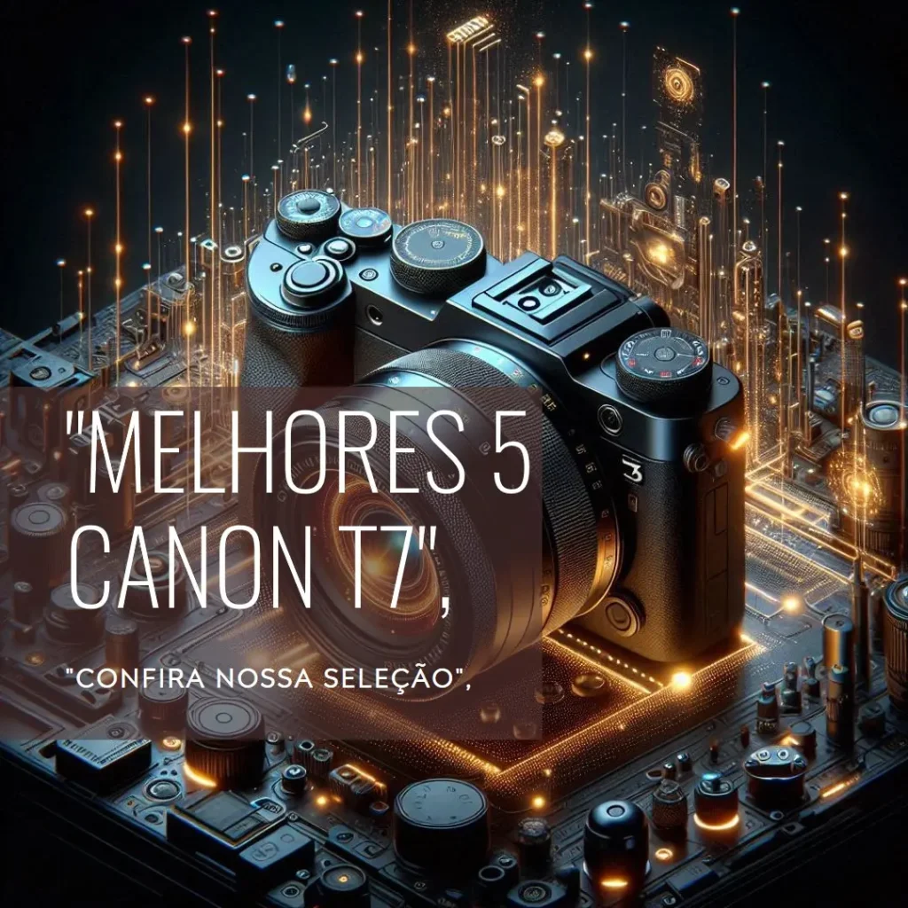 Melhores 5 Canon t7
