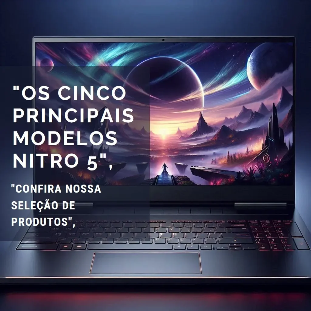 Top Cinco Modelos de notebook Acer gamer Nitro 5