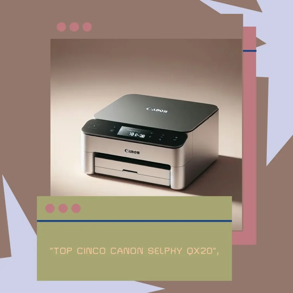 Top Cinco Canon Selphy qx20