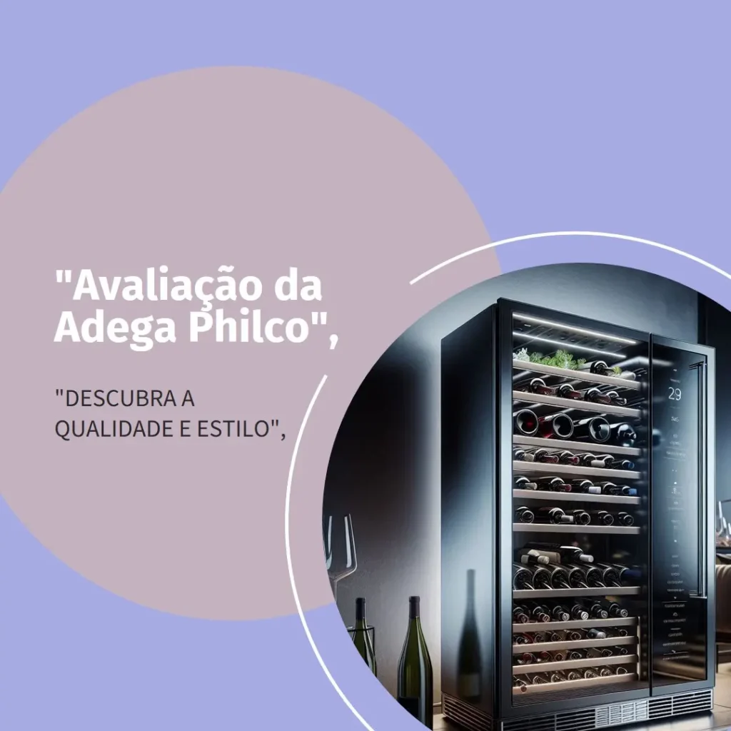 Adega Philco 69L PAD24DZ com Display Digital e Controle Bivolt