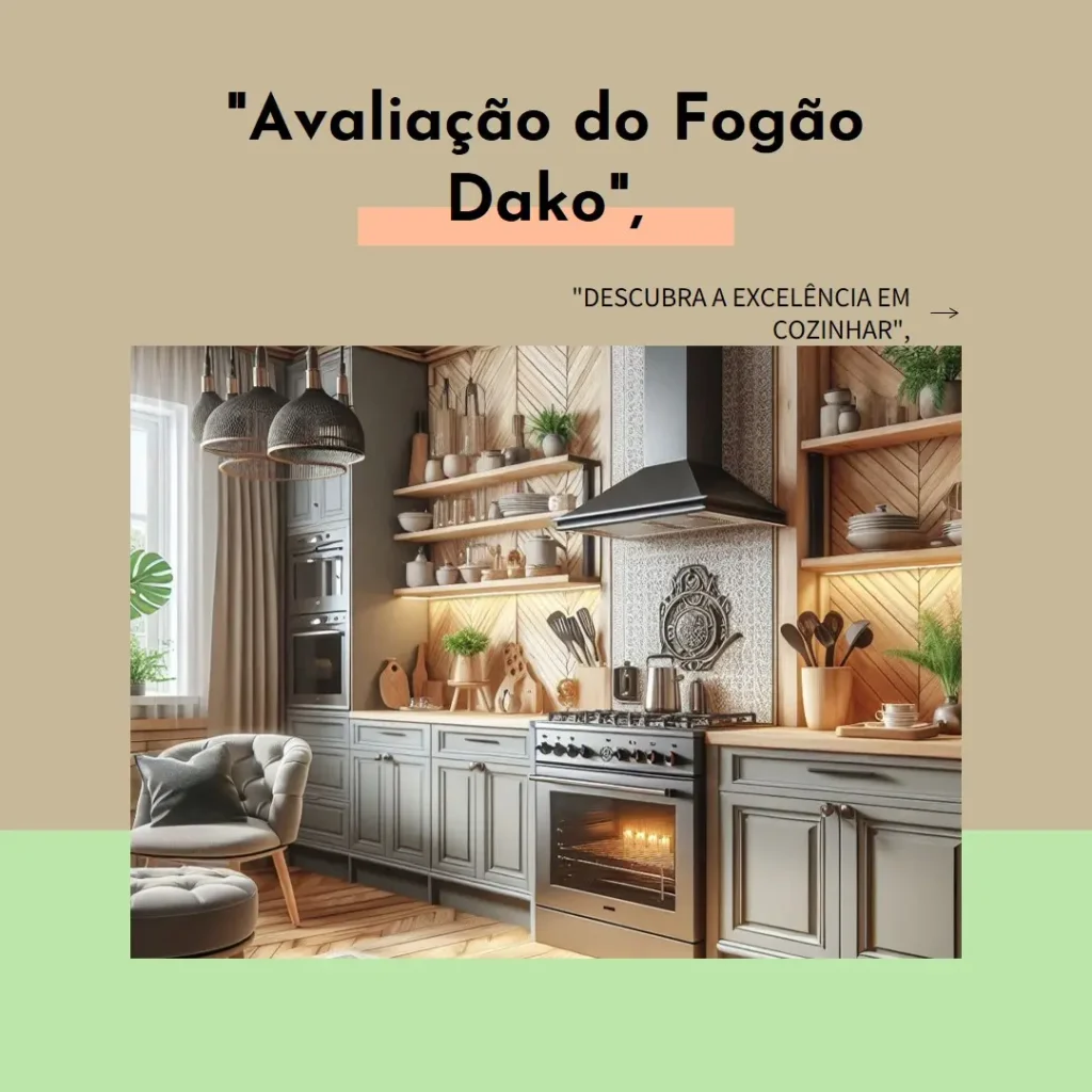 Fogão 5 Bocas Dako Supreme Timer Glass Titanium com Mesa de Vidro