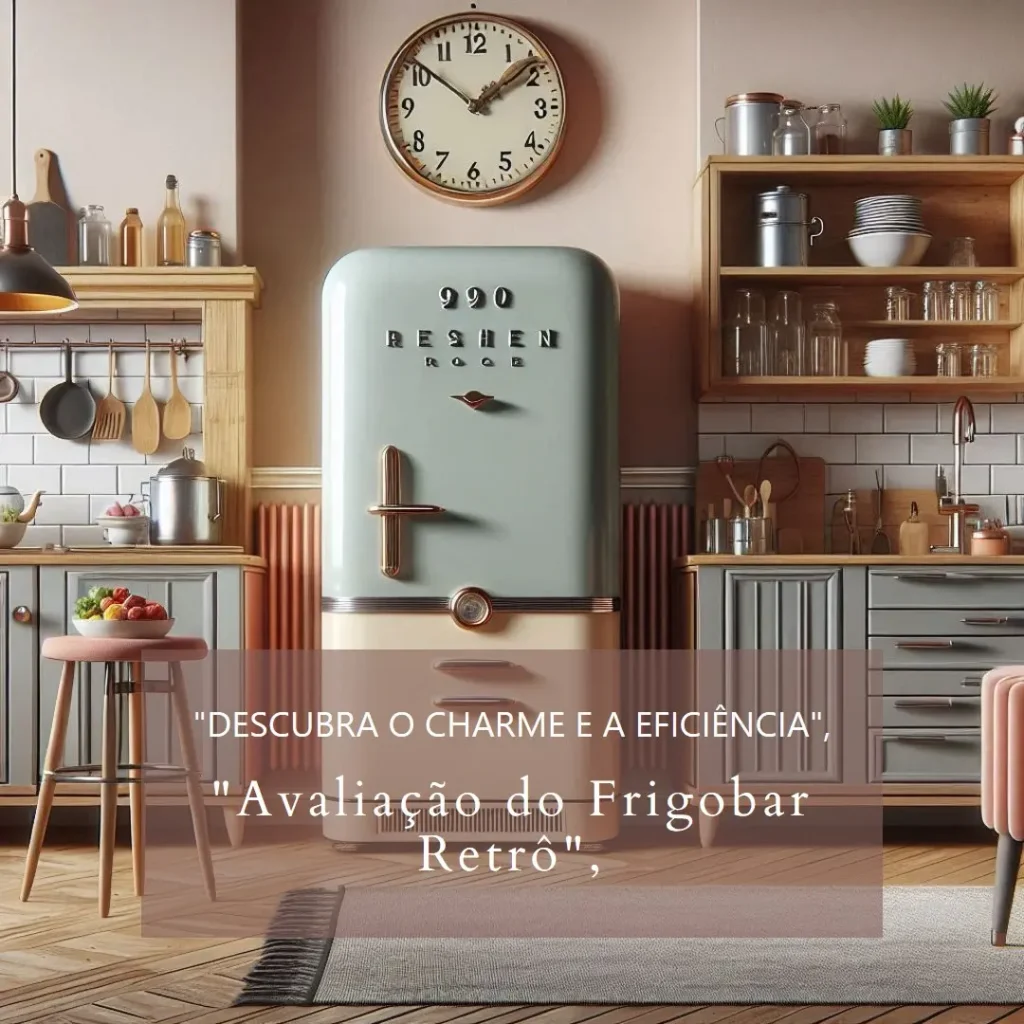 Frigobar Brastemp Retrô 76 Litros - Design e Funcionalidade em Um Só Produto