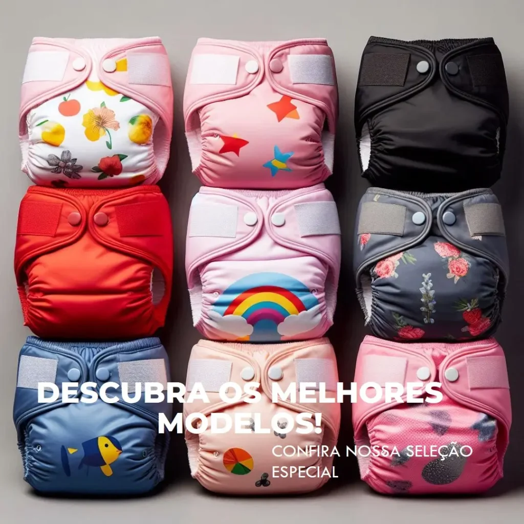 Top Cinco Modelos de  fralda Pampers confort sec g