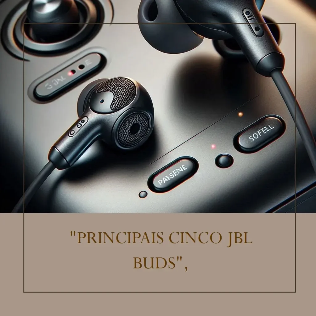 Principais Cinco JBL buds
