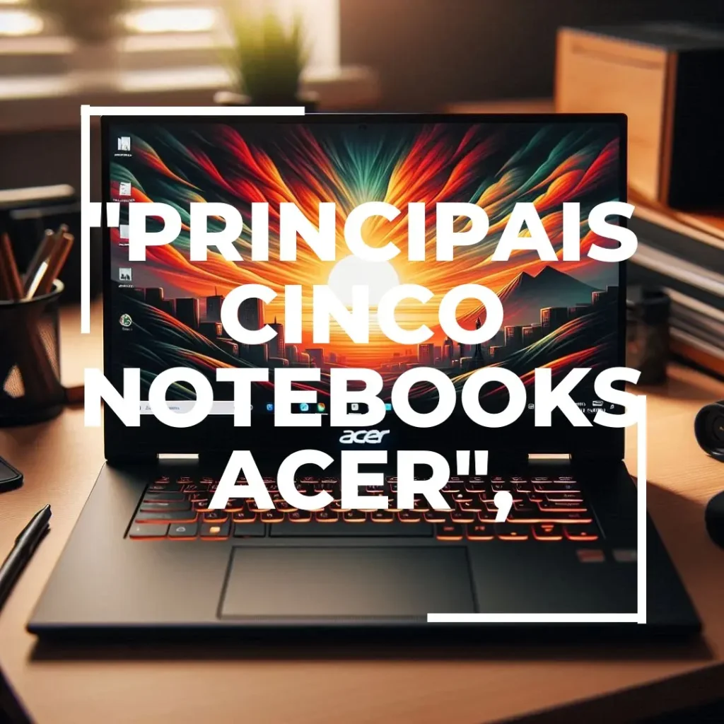 Principais Cinco Acer notebook Aspire