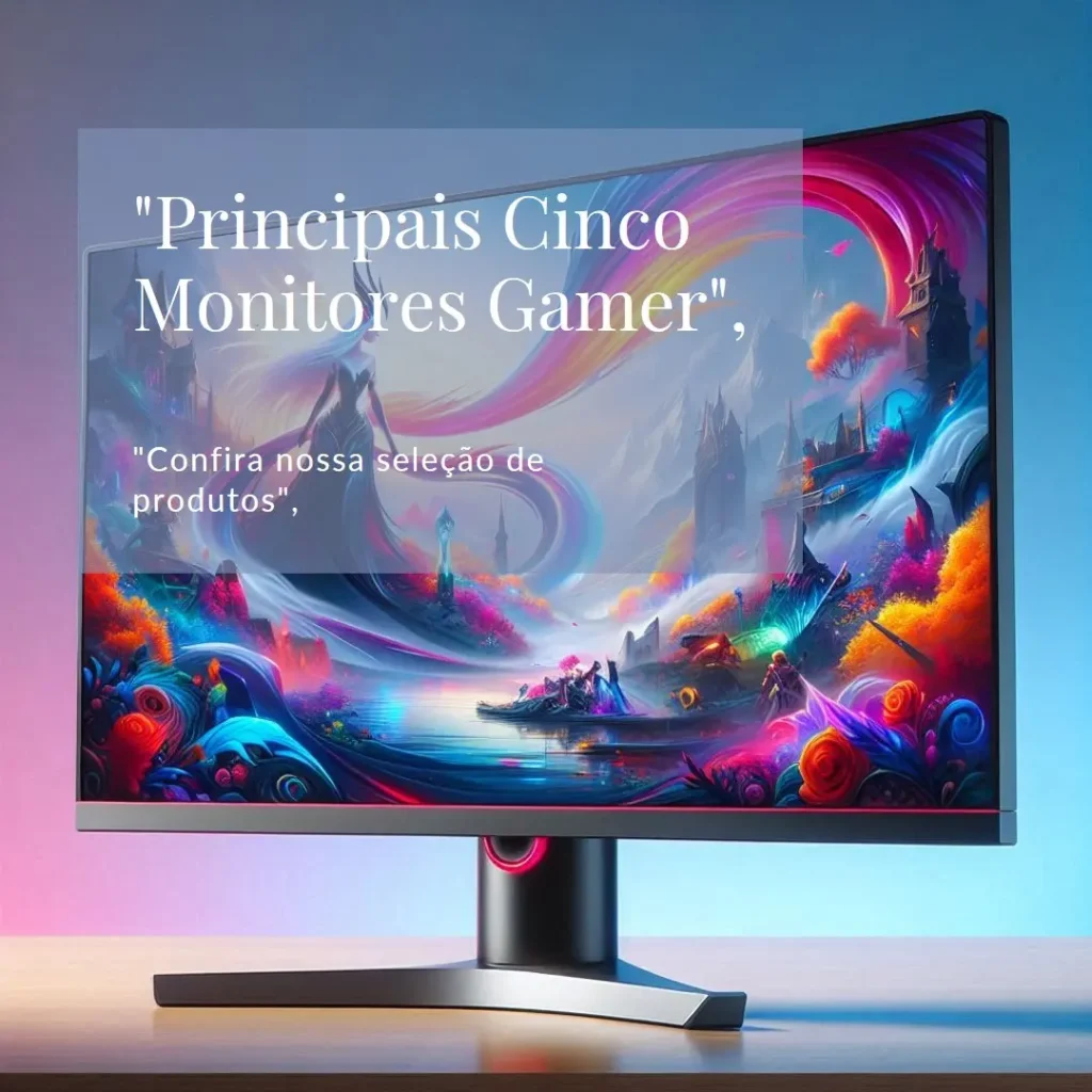 Principais Cinco monitor gamer t350