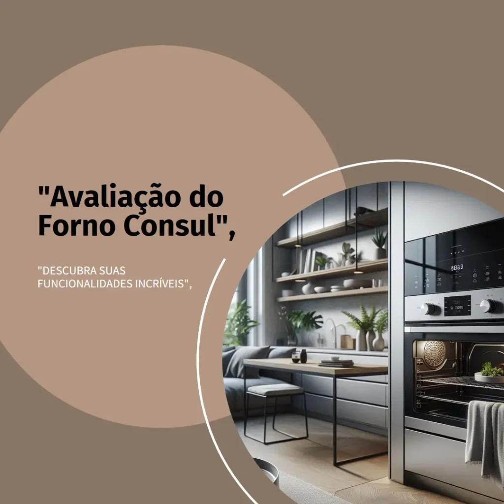 Forno de Embutir Consul 84 Litros com Grill e Timer – Praticidade e Elegância