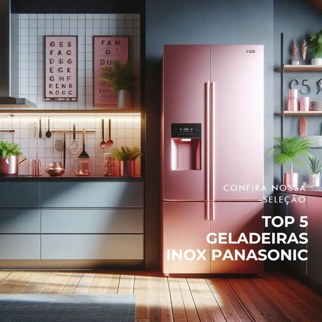 Top 5 Opções de geladeira inox panasonic