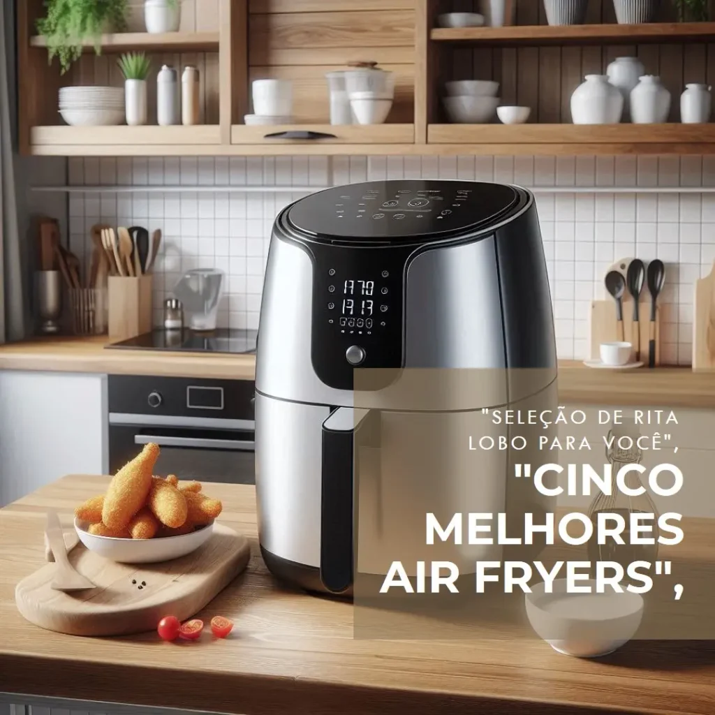 Cinco Melhores Modelos de air fryer Electrolux rita lobo