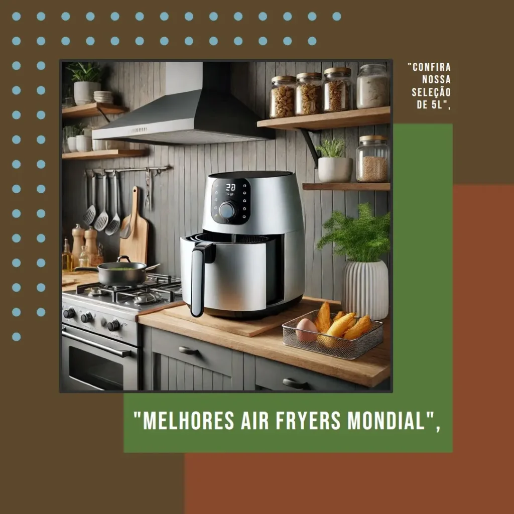 Melhores 5 air fryer Mondial 5l