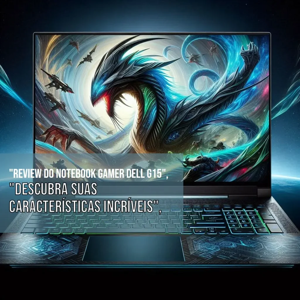 Notebook Gamer Dell G15-i1300-M55P: Desempenho de Ponta para Jogos e Produtividade
