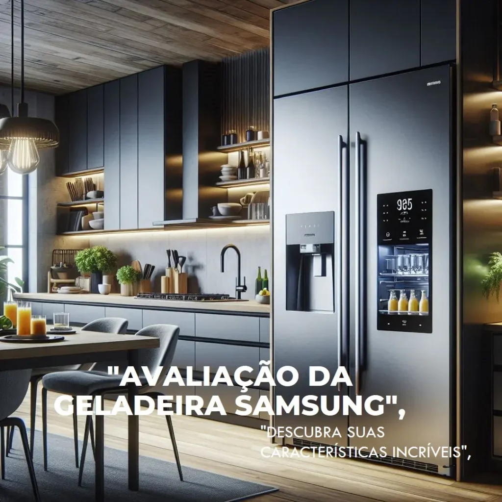 Geladeira Samsung Side By Side RS52 490L Inox Look com All Around Cooling™