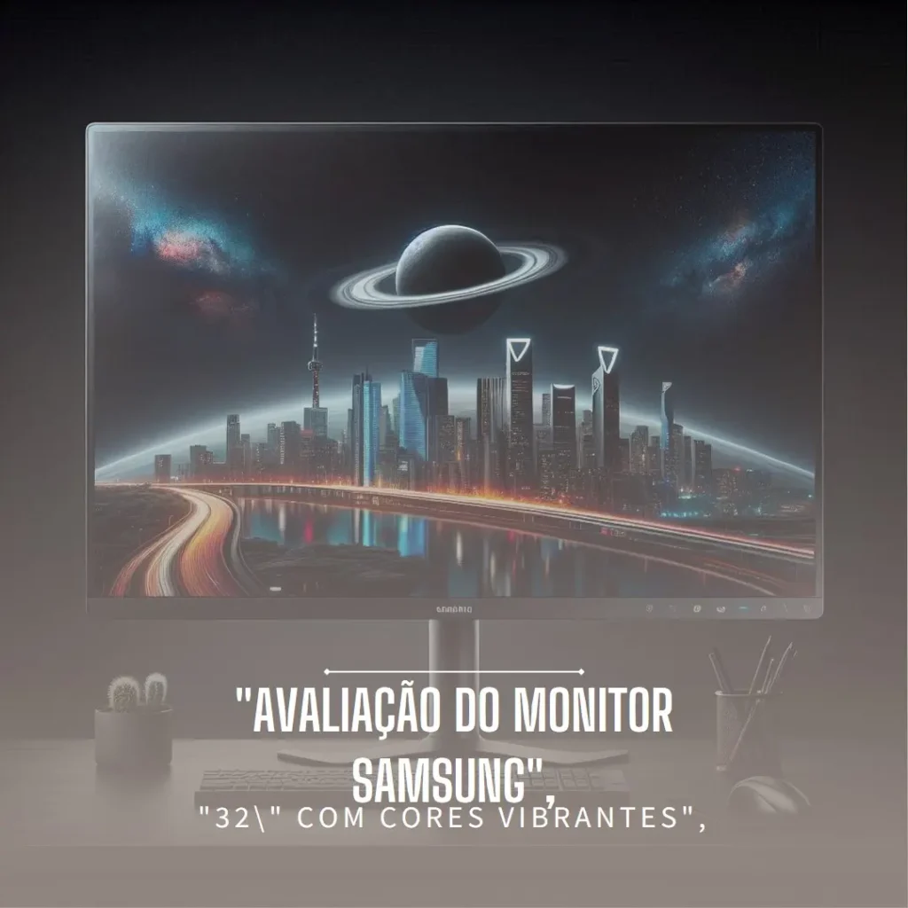 Monitor Smart Samsung 32" UHD, Tizen, Alexa, M8