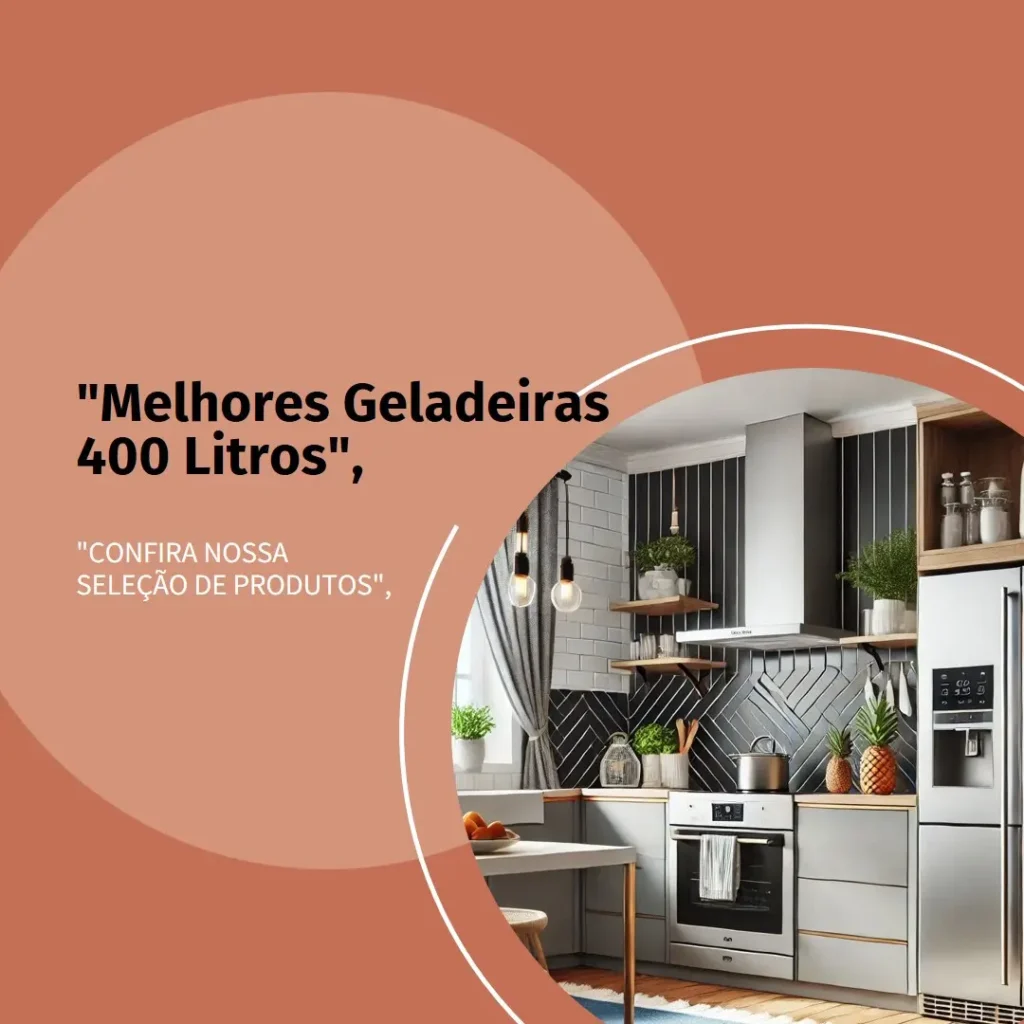 Melhores 5 geladeira 400 litros