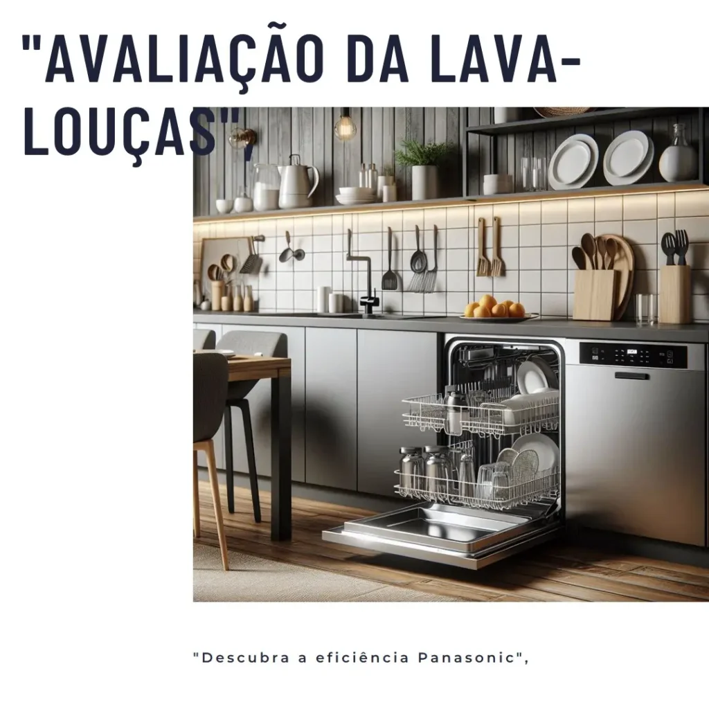Lava-Louças de Embutir Panasonic NP-6M2FTKBRP com Função Eco