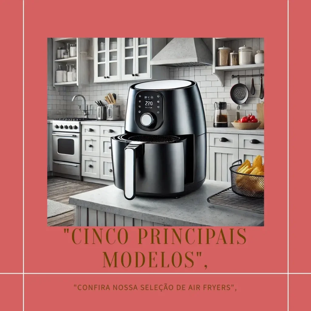 Cinco Principais Modelos de air fryer grande