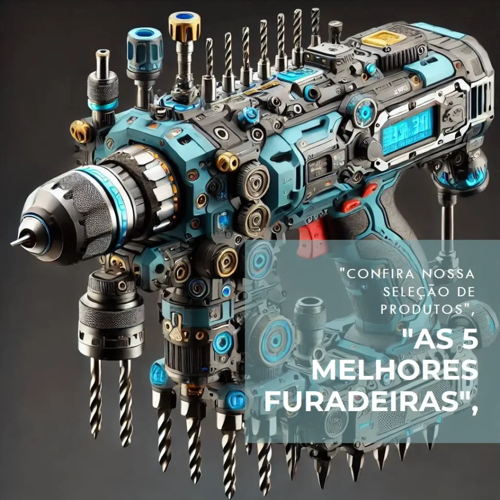 As 5 Melhores Opções de Furadeiras