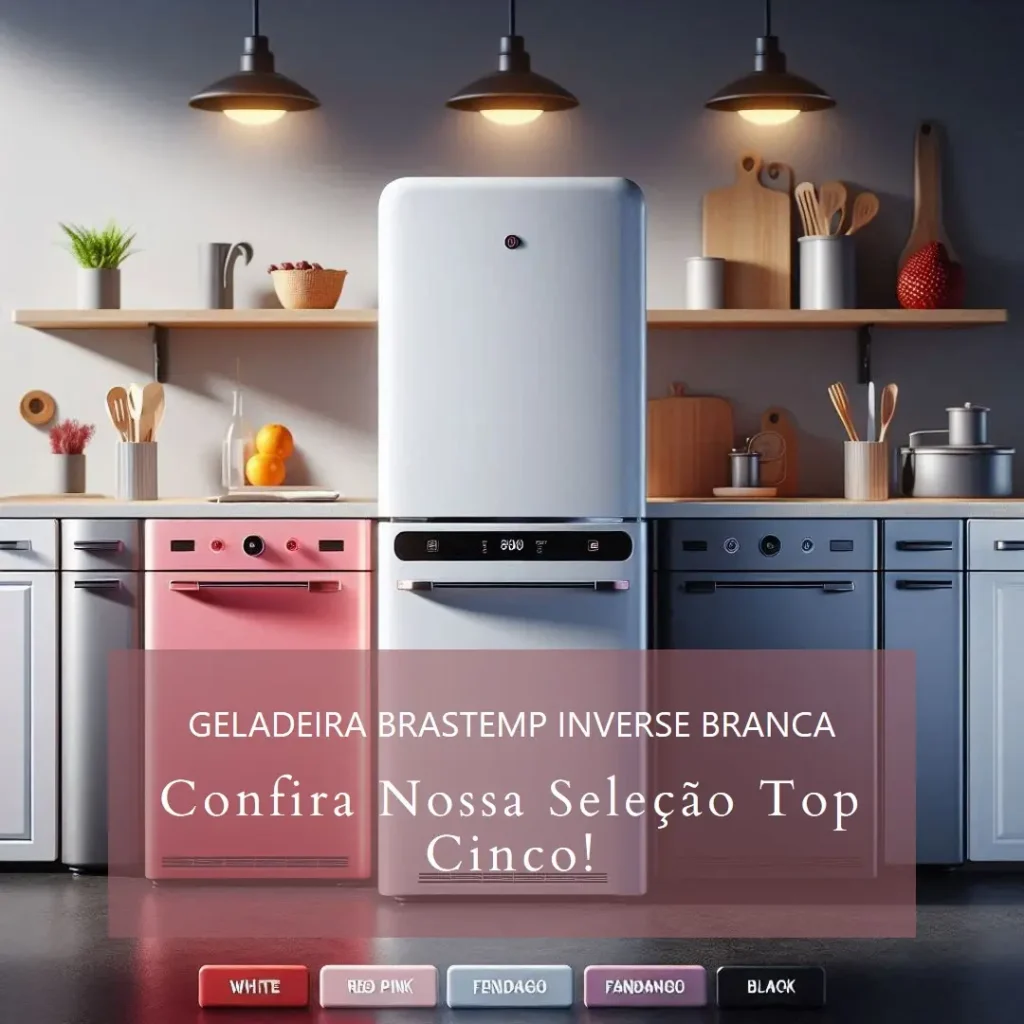 Top Cinco geladeira Brastemp inverse branca