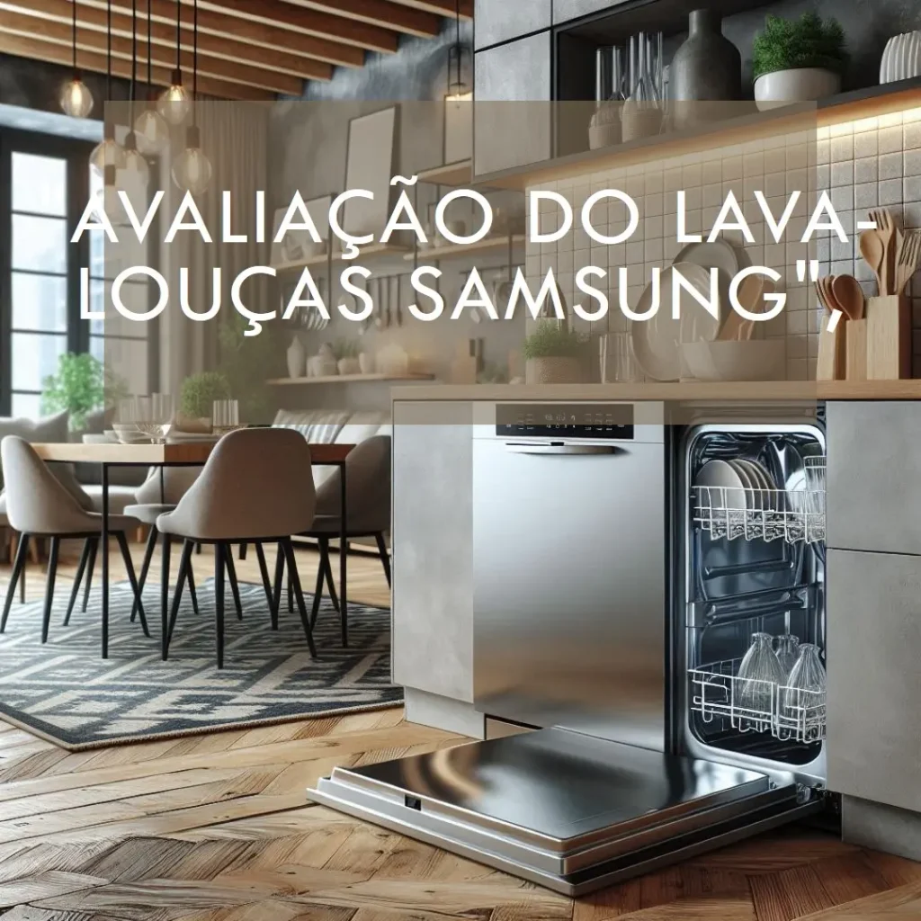 Lava-Louças Samsung 10 Serviços 110V Inox Preta: Eficiência e Tecnologia