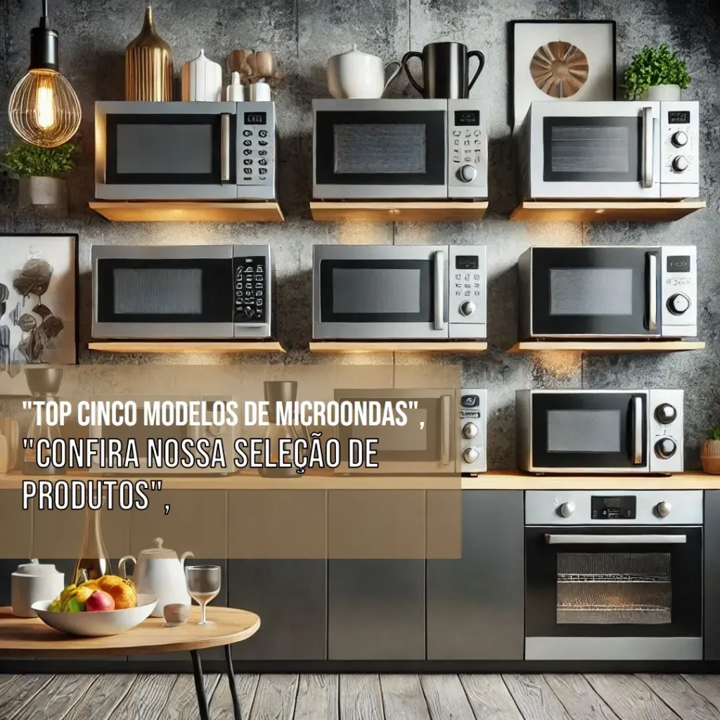 Top Cinco Modelos de forno microondas