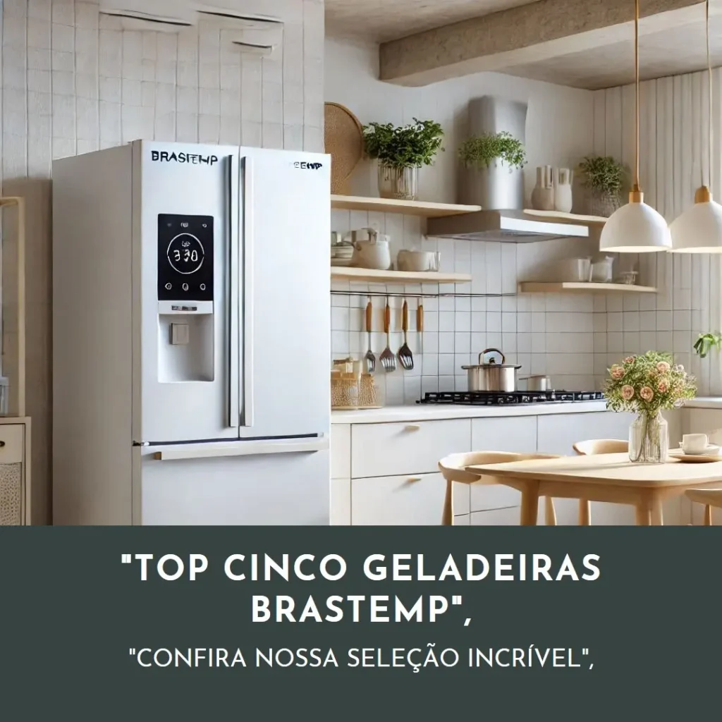 Top Cinco geladeira inverse branca Brastemp