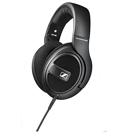 Fone de Ouvido, Circoauricular, Sennheiser, HD 569, Preto