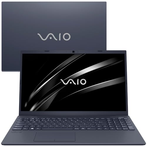Notebook VAIO® FE15 AMD® Ryzen 7-5700U Linux 8GB RAM 256GB SSD 15.6" Full HD - Cinza Grafite